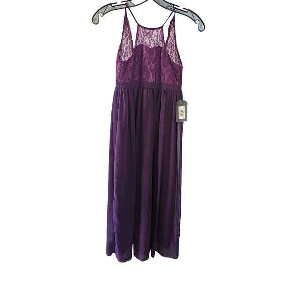 Purple Chiffon Child's Dress - Picture 1 of 3